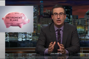 John Oliver: “Nobody Invites Their Financial Advisor to a Wedding”